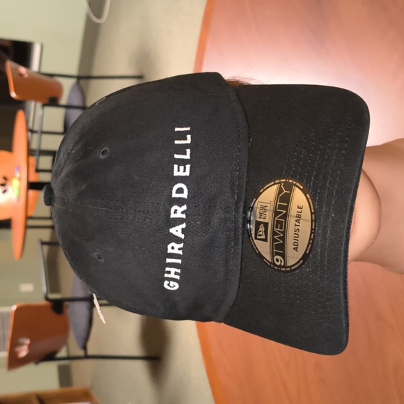 Ghirardelli Chocolate Company Embroidered Logo Strapback Hat Cap OSFM